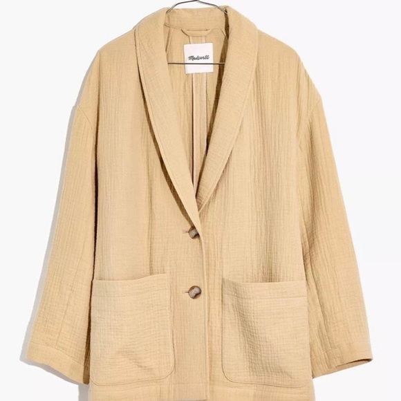 Madewell Jackets & Blazers - NWT MADEWELL Lightspun Dorset Blazer